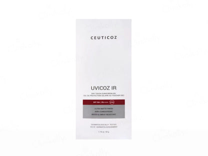Uvicoz IR Ultra Matte Finish Dry Touch Sunscreen Gel SPF 50 PA