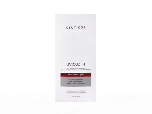 Uvicoz IR Ultra Matte Finish Dry Touch Sunscreen Gel SPF 50 PA