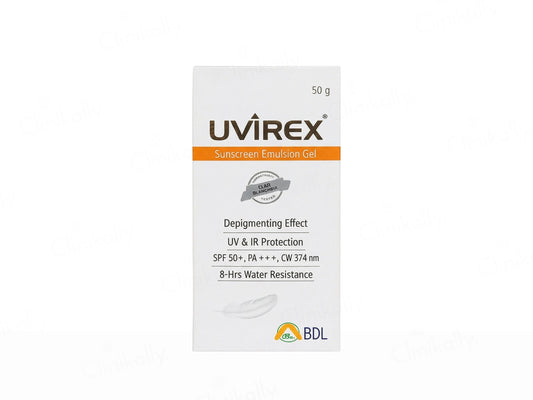 Uvirex Sunscreen Emulsion Gel SPF 50