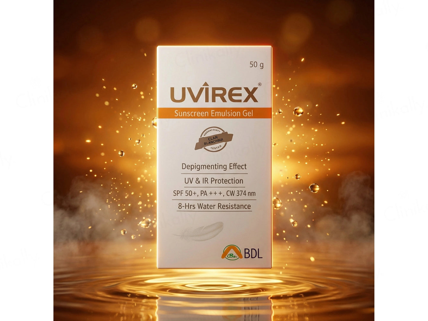 Uvirex Sunscreen Emulsion Gel SPF 50