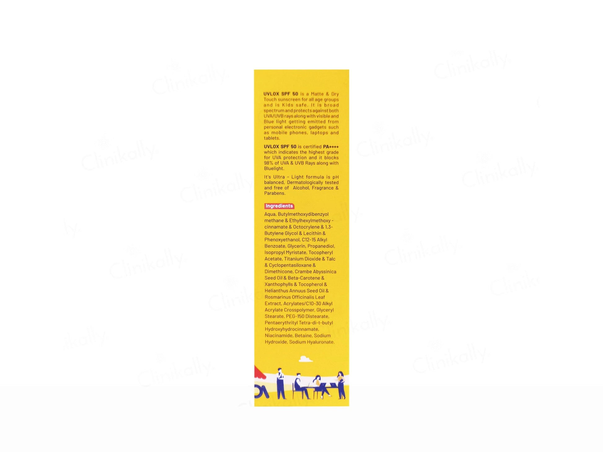 Uvlox Blue Light Protection Sunscreen SPF 50 PA