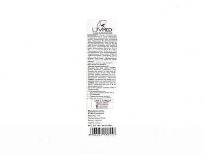 Uvmed Tinted Sunscreen Gel SPF 50