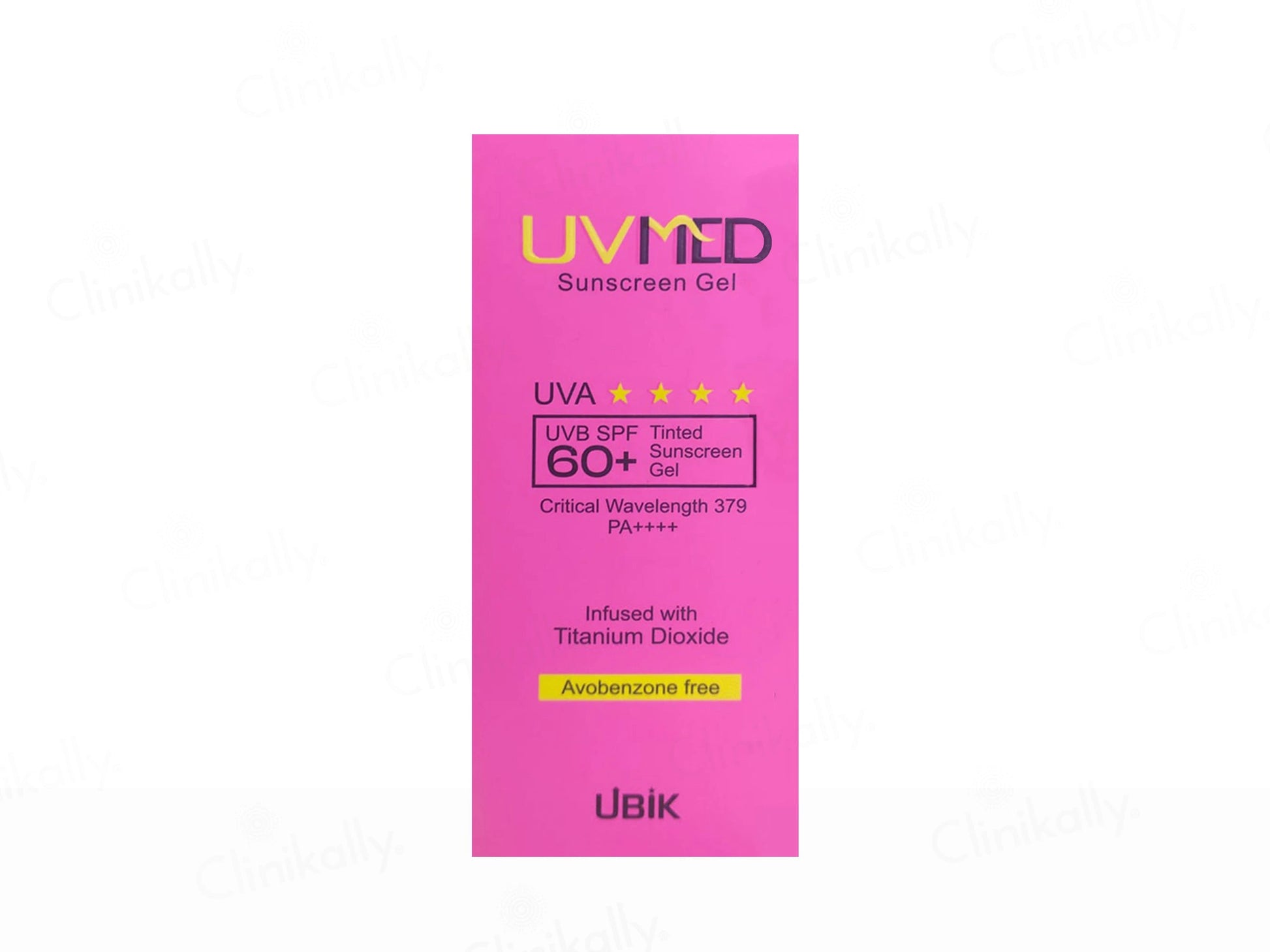Uvmed Tinted Sunscreen Gel SPF 60 PA