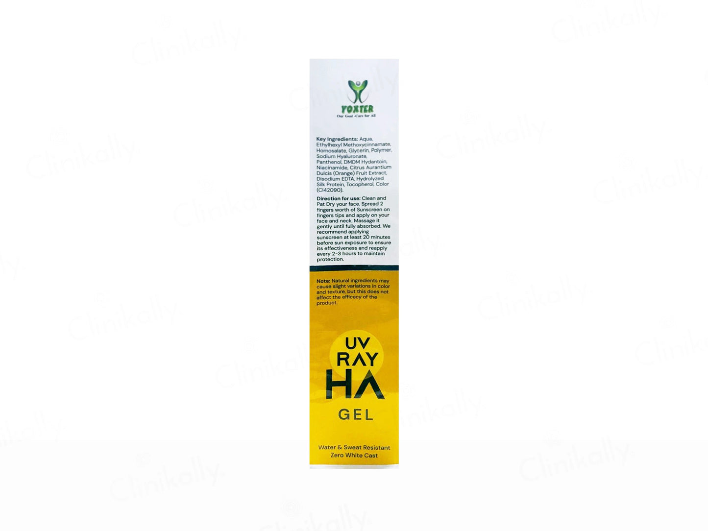 Uvray HA Sunscreen Gel SPF 50 PA