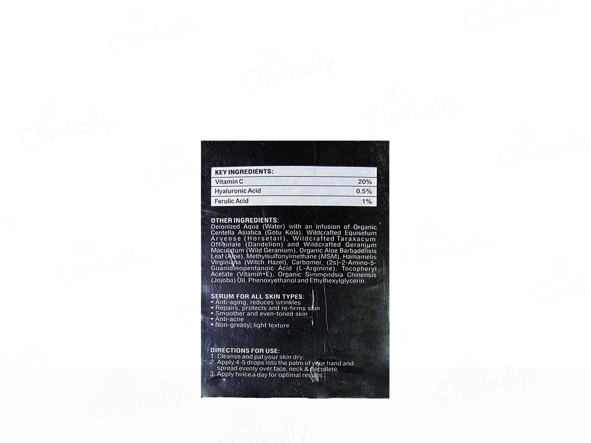 VC-Glow Vitamin C 20 Percent Face Serum