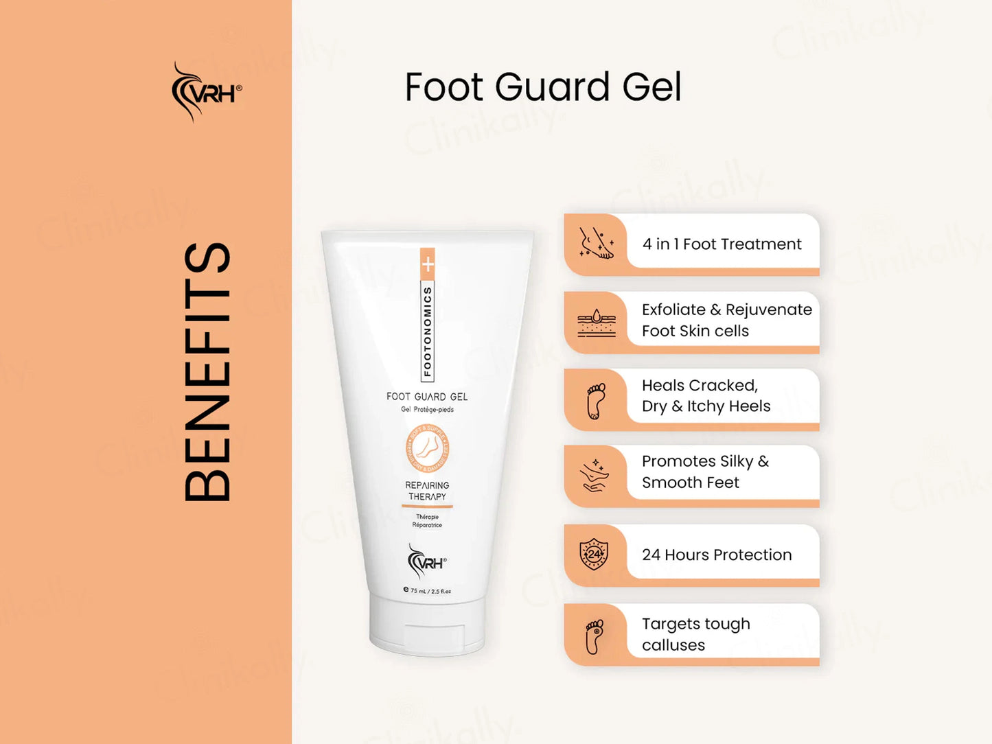 VRH Foot Guard Repairing Therapy Gel