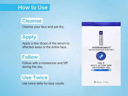 VRH HQ 2 Multi Action Skin Lightening Gel