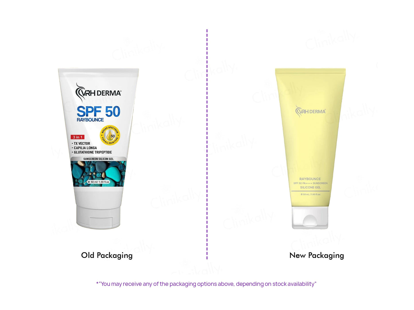 VRH Raybounce SSG 3 Silicone Sunscreen Gel SPF 50 PA
