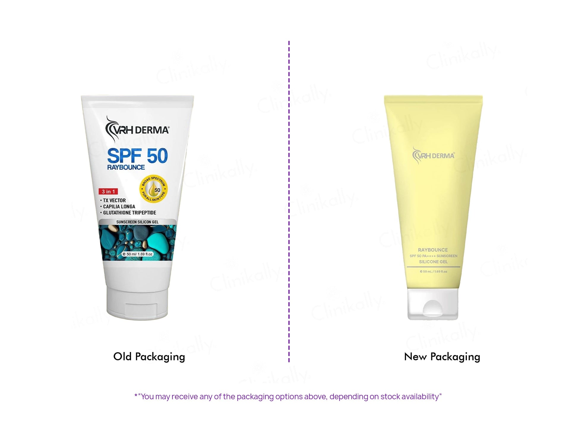 VRH Raybounce SSG 3 Silicone Sunscreen Gel SPF 50 PA
