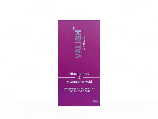 Valish Niacinamide and  Hyaluronic Acid Face Serum