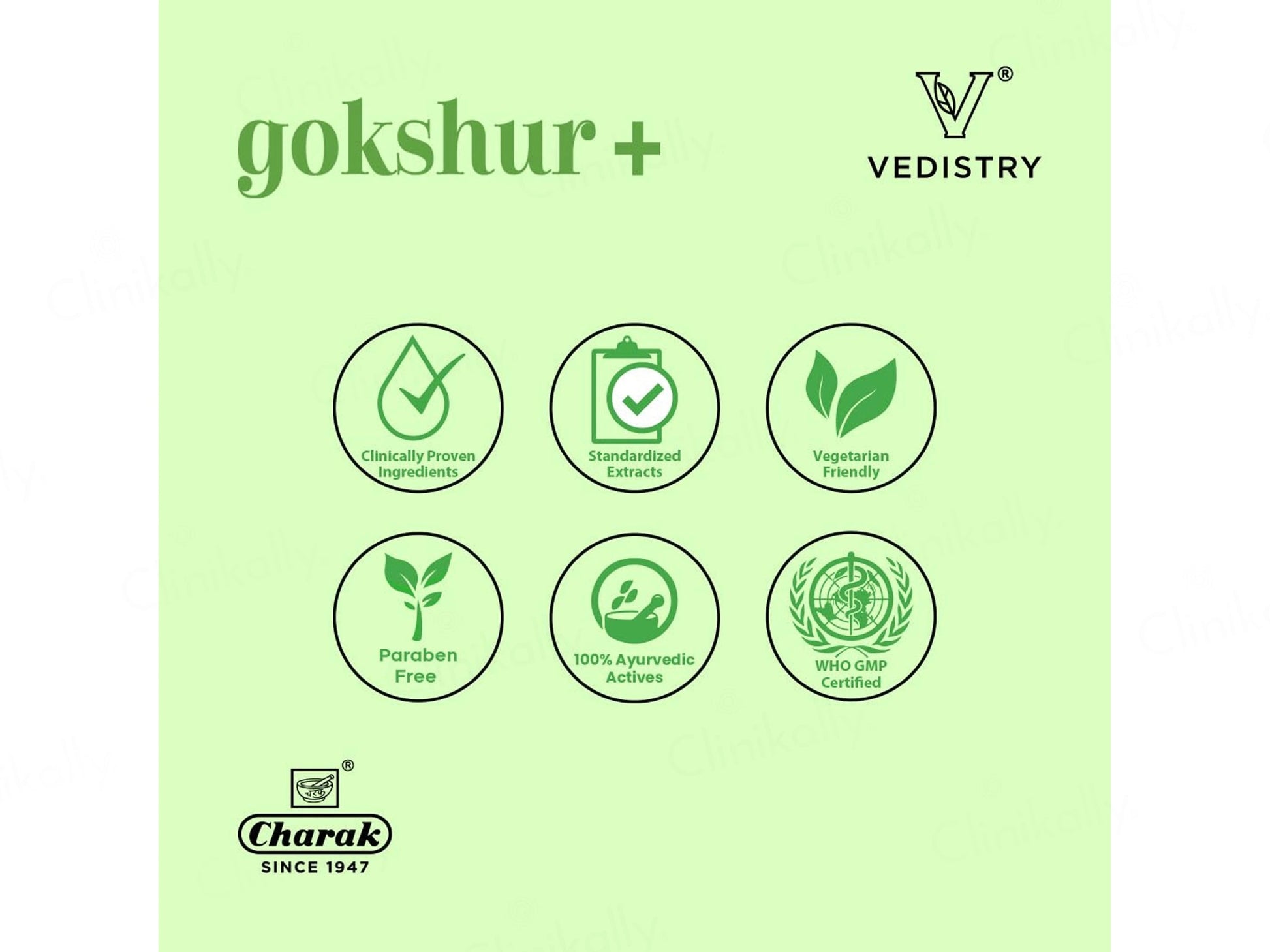 Vedistry Gokshur Ayurvedic Tablet