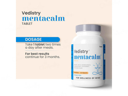 Vedistry Mentacalm Ayurvedic Tablet