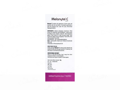 Vegetal Melanyte-C Under Eye Cream