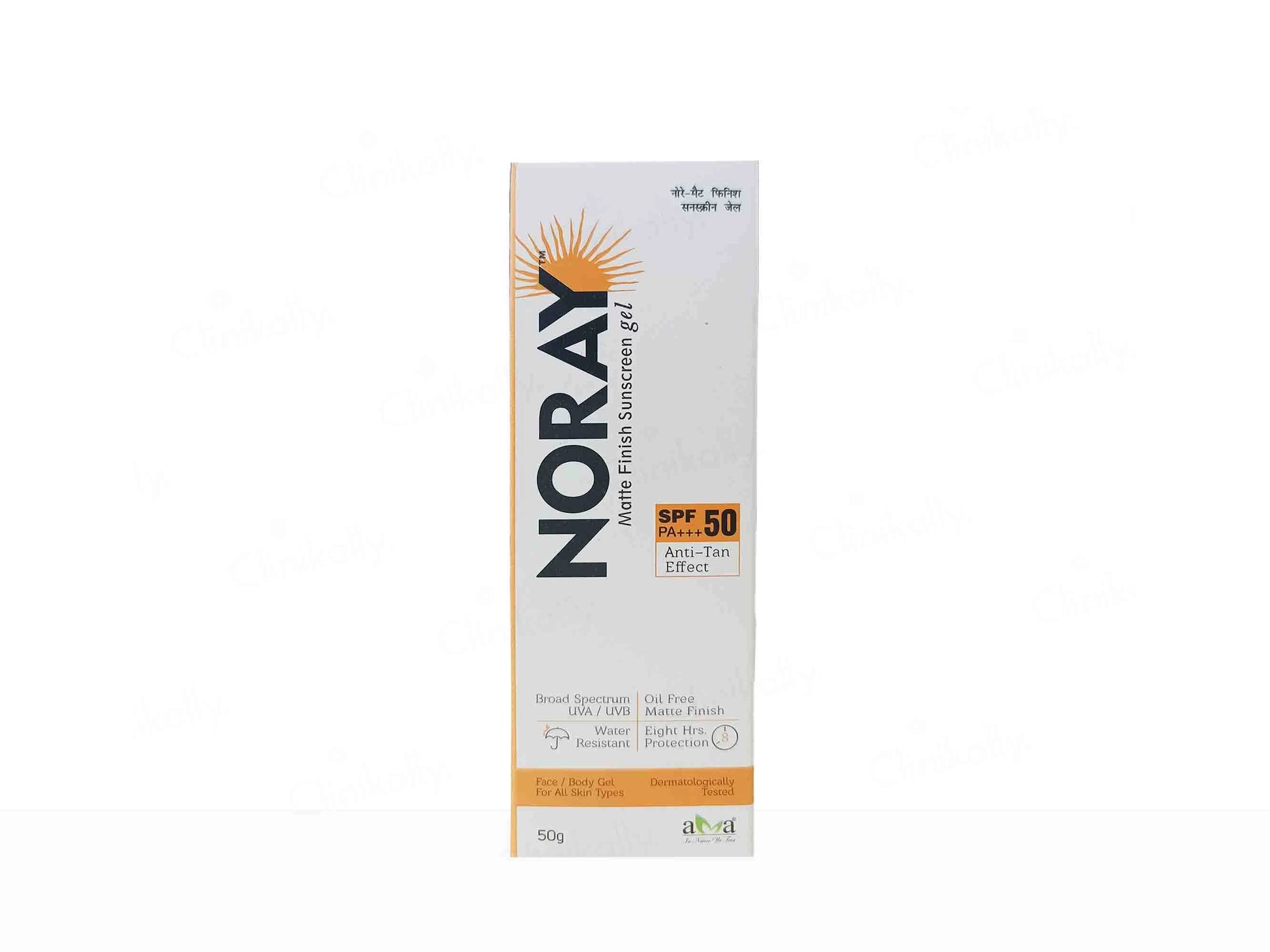 Vegetal Noray Matte Finish Sunscreen Gel SPF 50 PA
