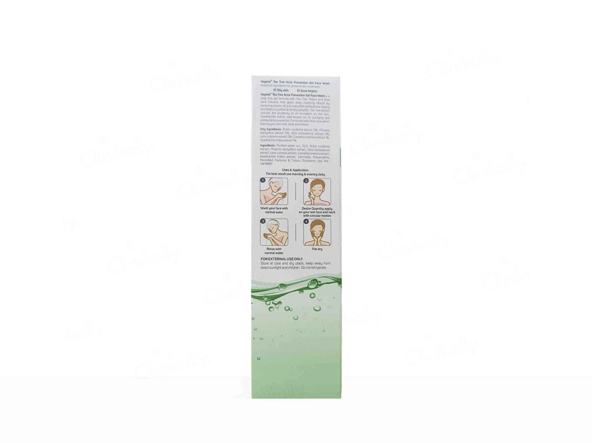 Vegetal Tea Tree Acne Prevention Gel Face Wash