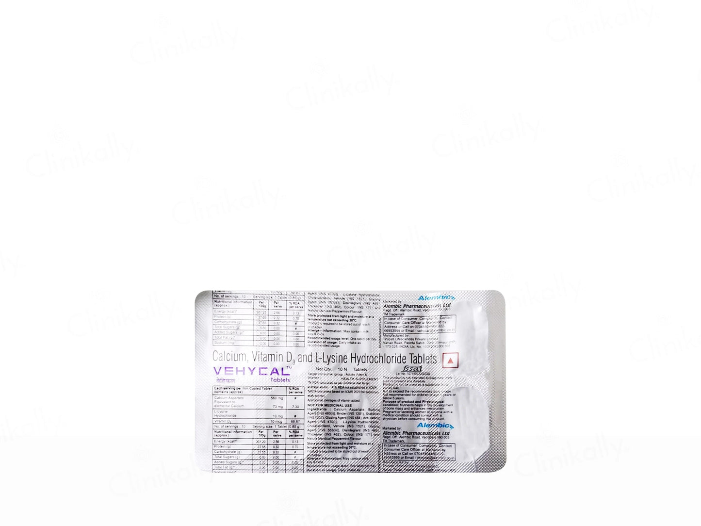 Vehycal Health Supplement Tablet