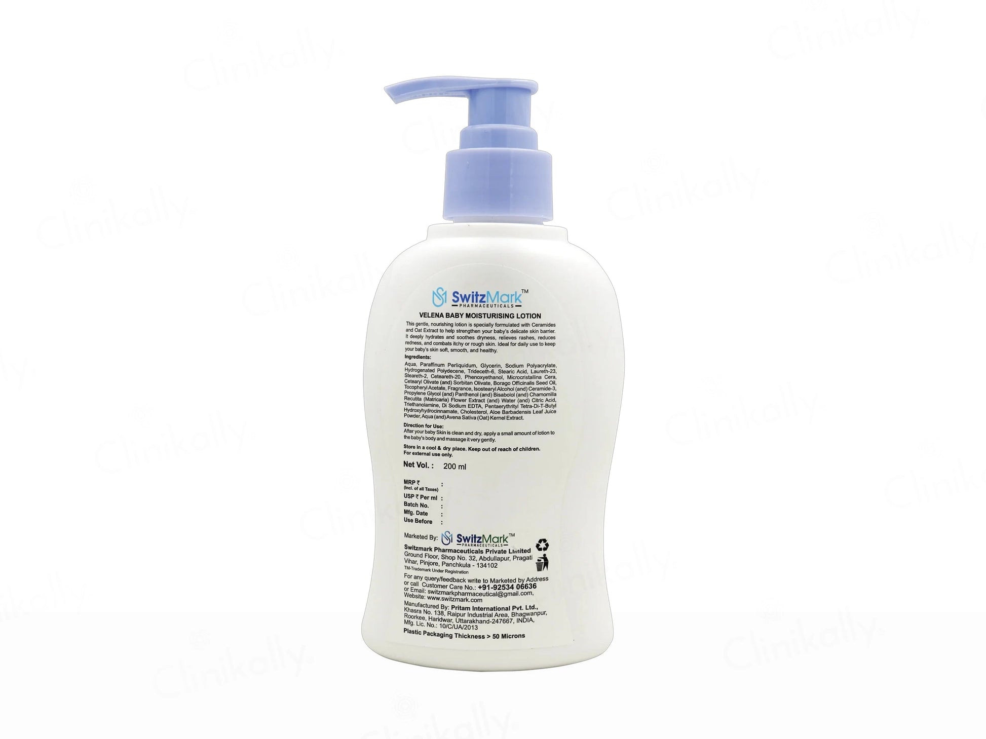 Velena Baby Moisturising Lotion
