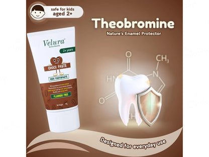 Velura Choco Paste Kids Toothpaste Kit