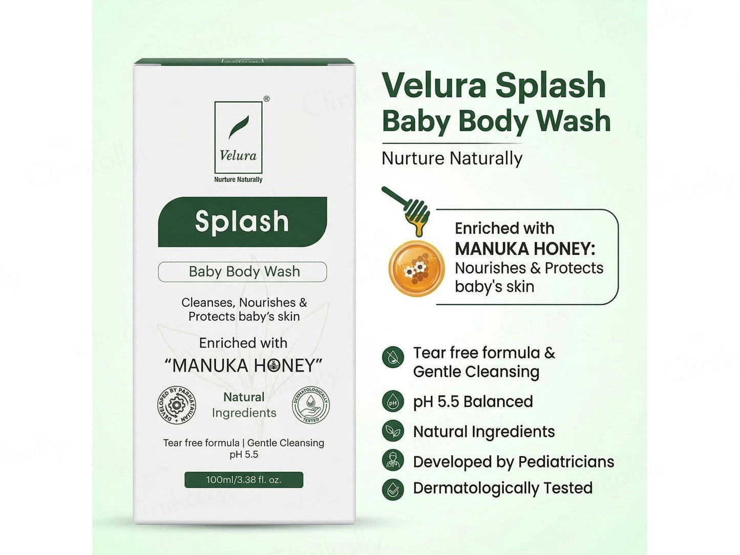 Velura Splash Baby Body Wash