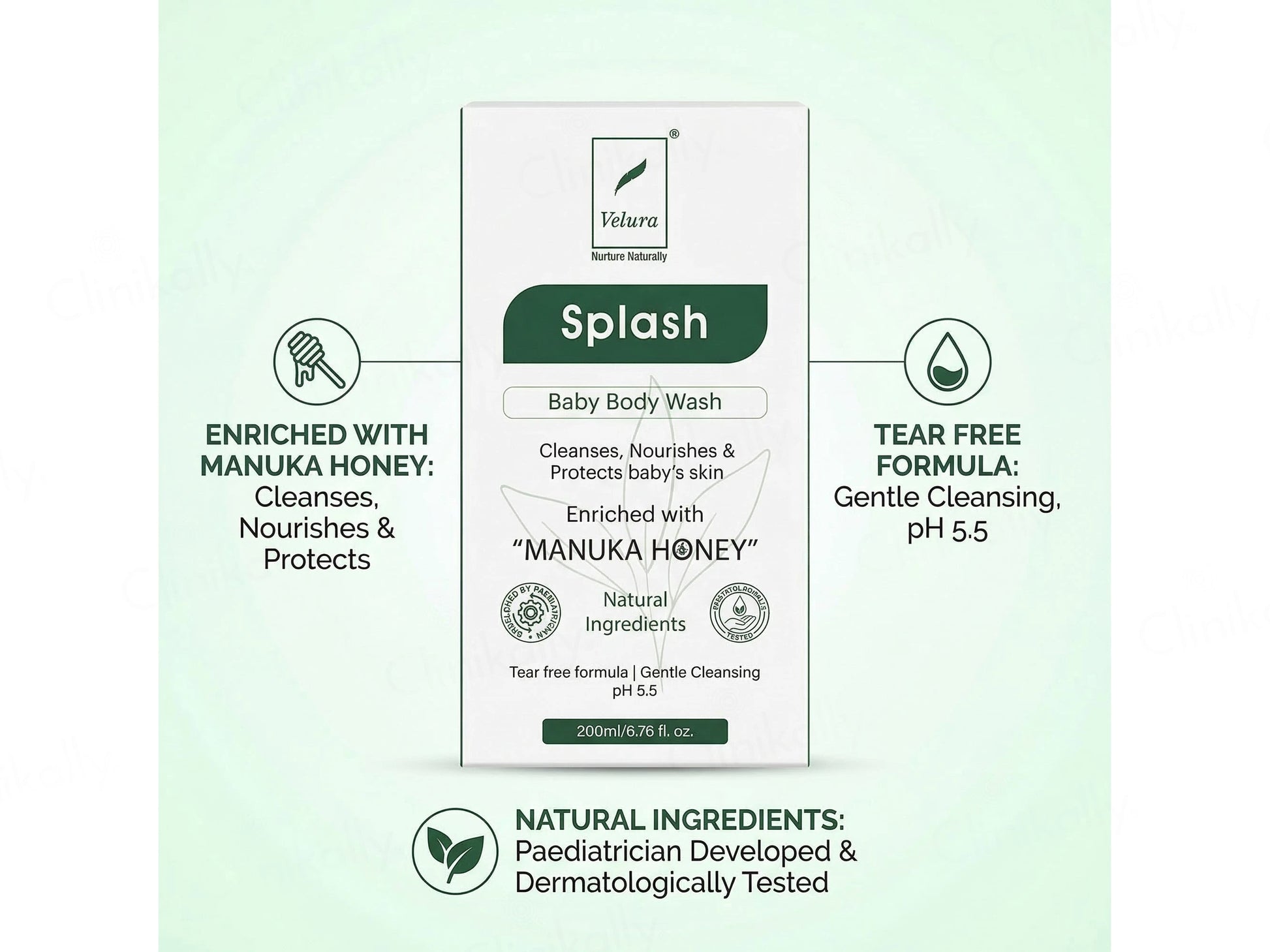 Velura Splash Baby Body Wash