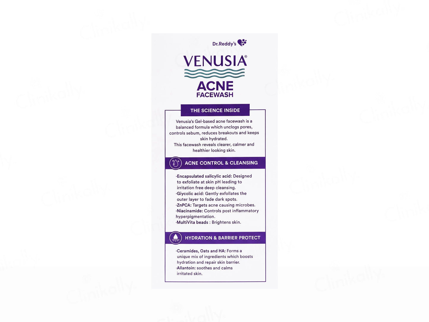 Venusia Acne Facewash