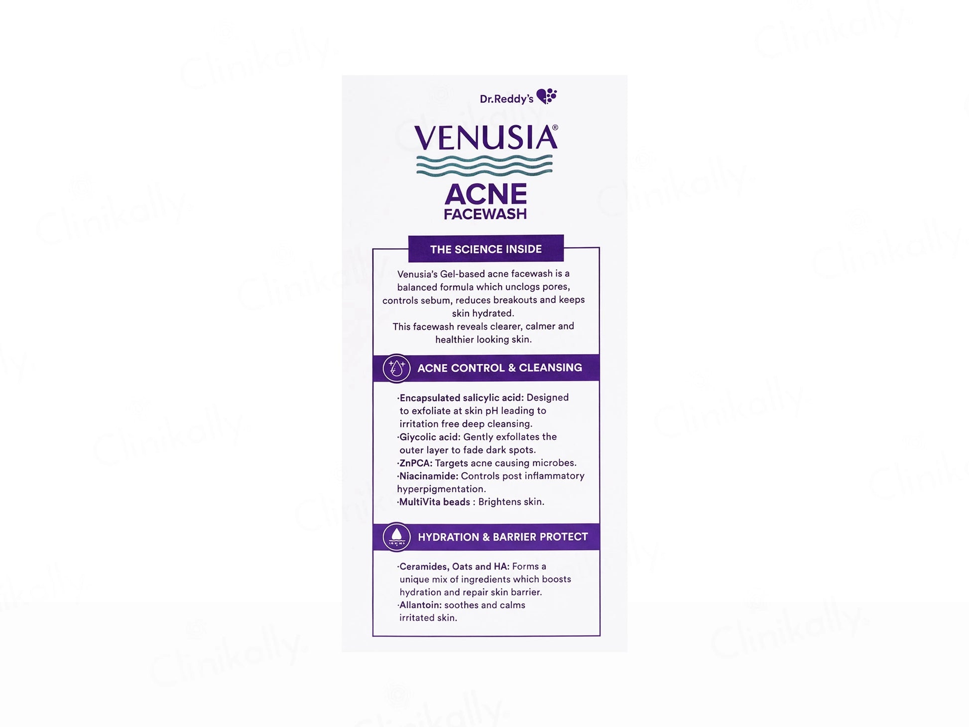 Venusia Acne Facewash