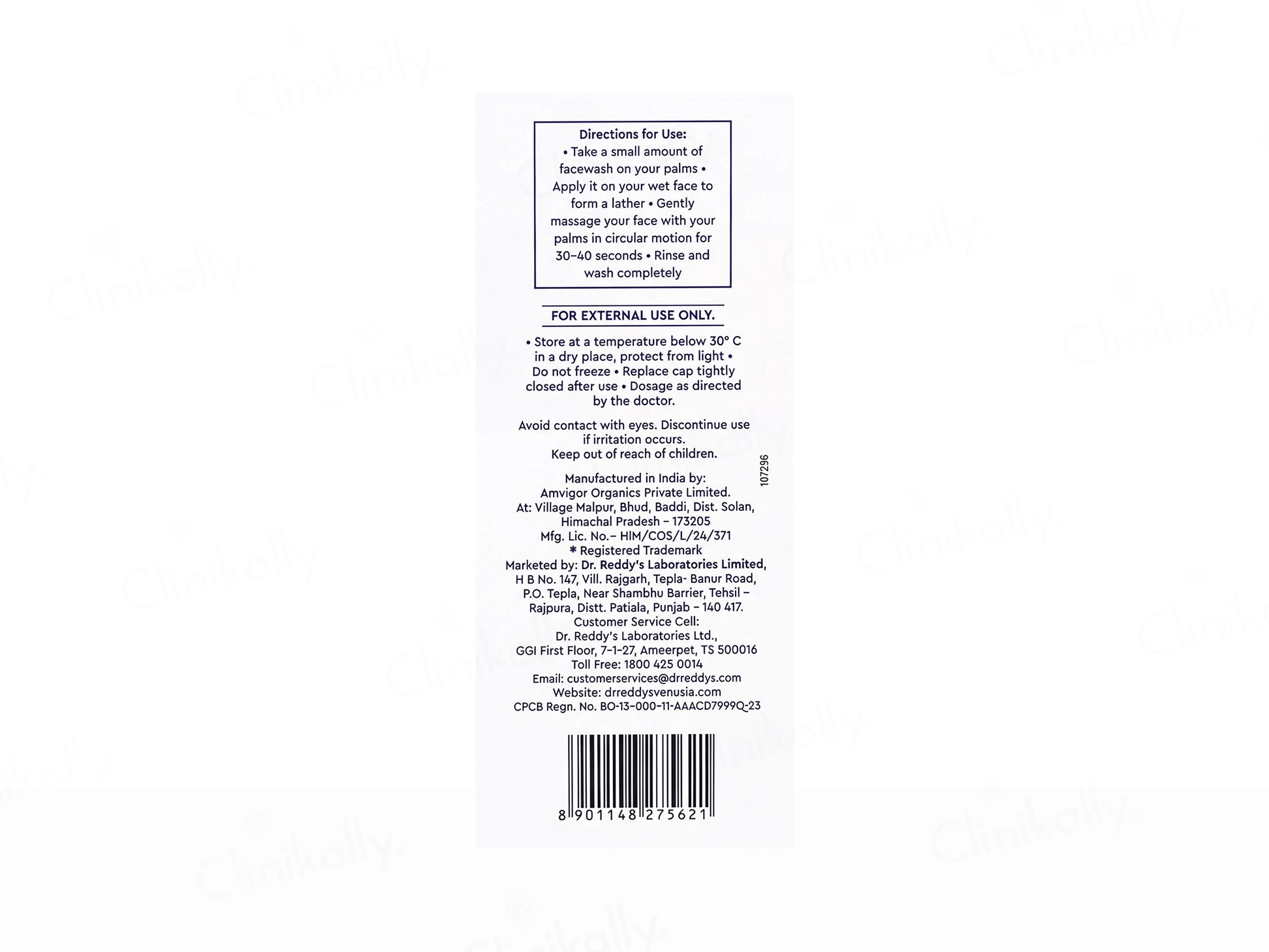 Venusia Acne Facewash