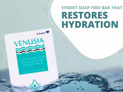 Venusia Cleansing and  Moisturising Syndet Bar