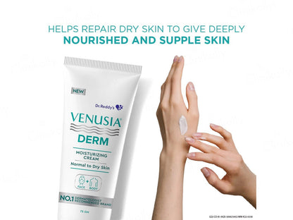 Venusia Derm Face and  Body Moisturizing Cream
