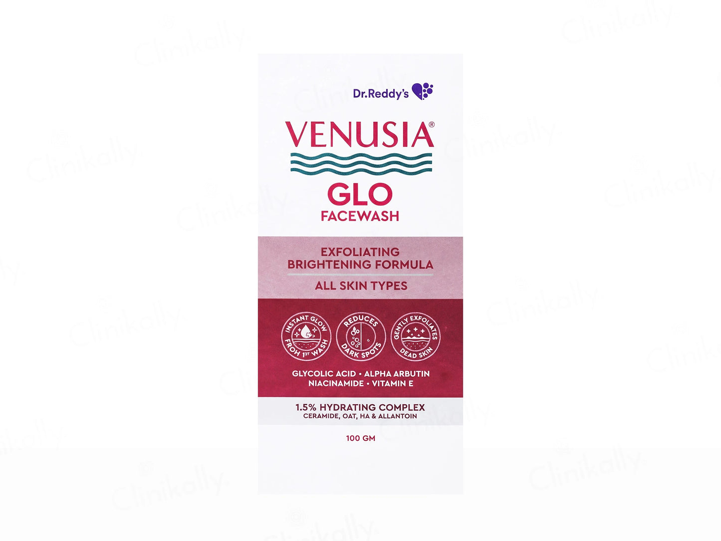 Venusia Glo Exfoliating and  Brightening Facewash