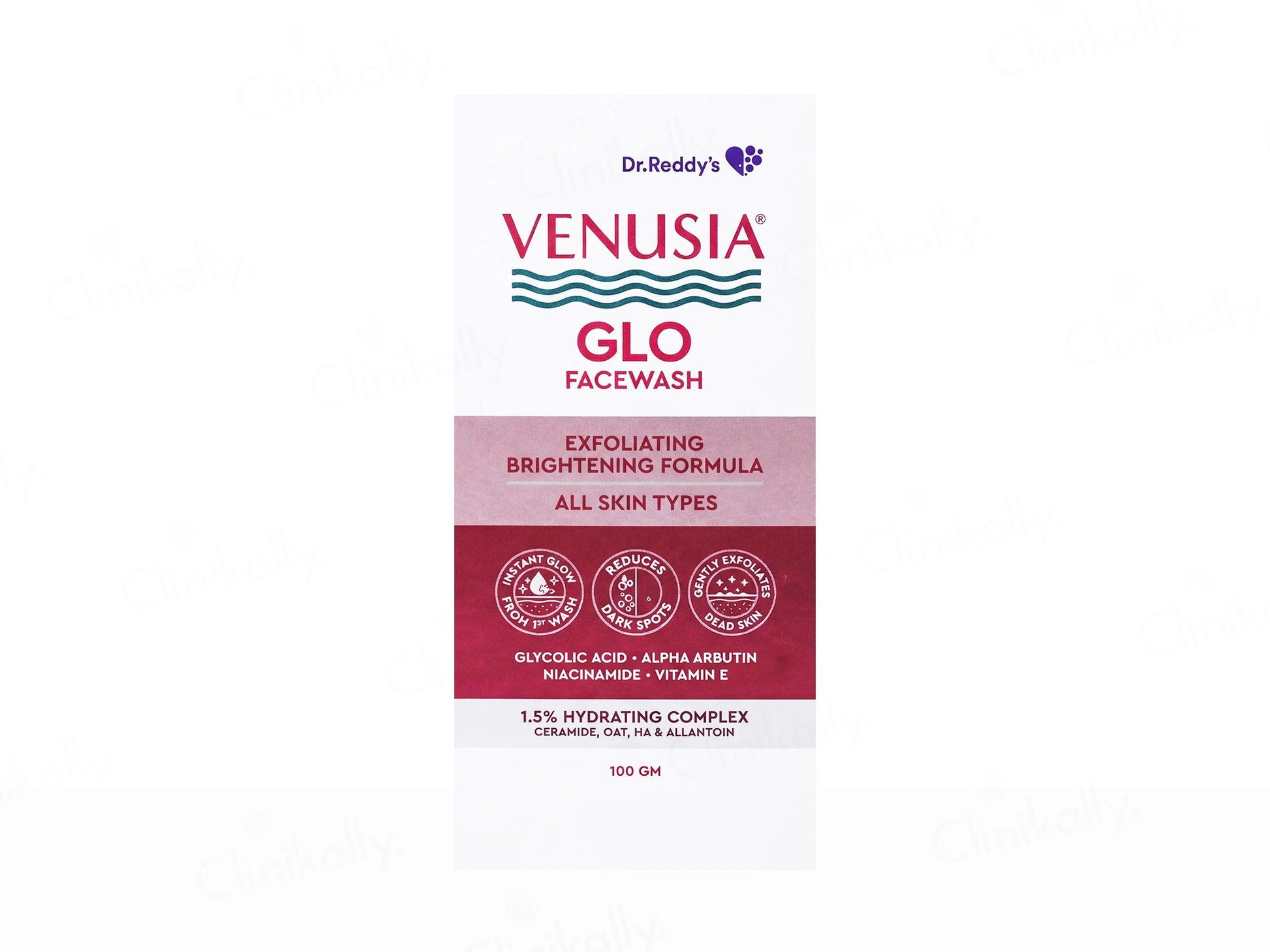 Venusia Glo Exfoliating and  Brightening Facewash