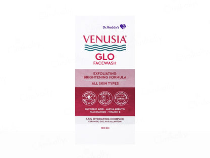 Venusia Glo Exfoliating and  Brightening Facewash