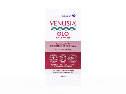 Venusia Glo Exfoliating and  Brightening Facewash