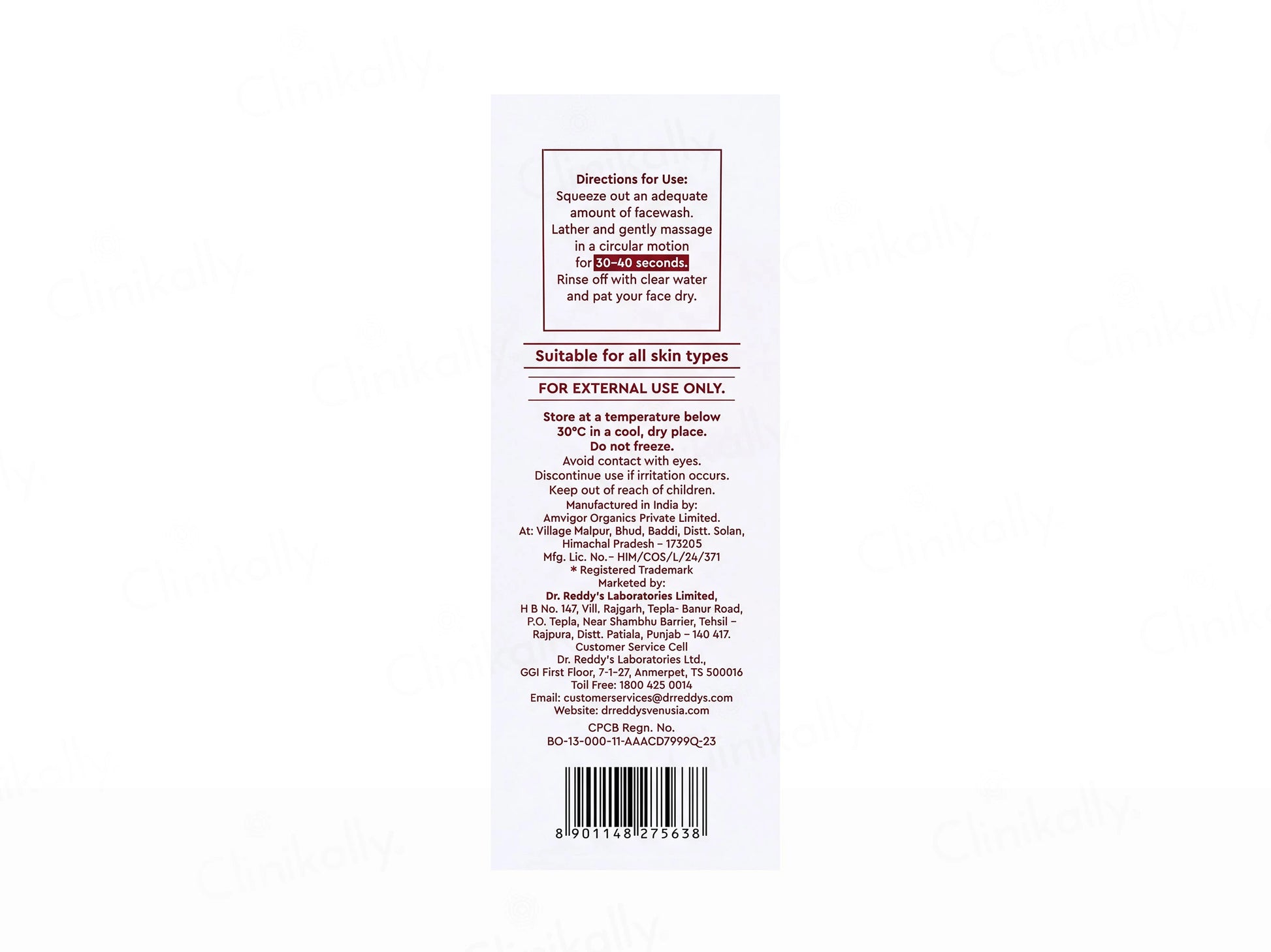 Venusia Glo Exfoliating and  Brightening Facewash