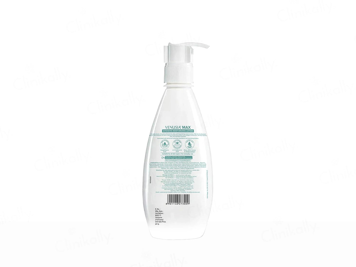 Venusia Max Intensive Moisturizing Lotion
