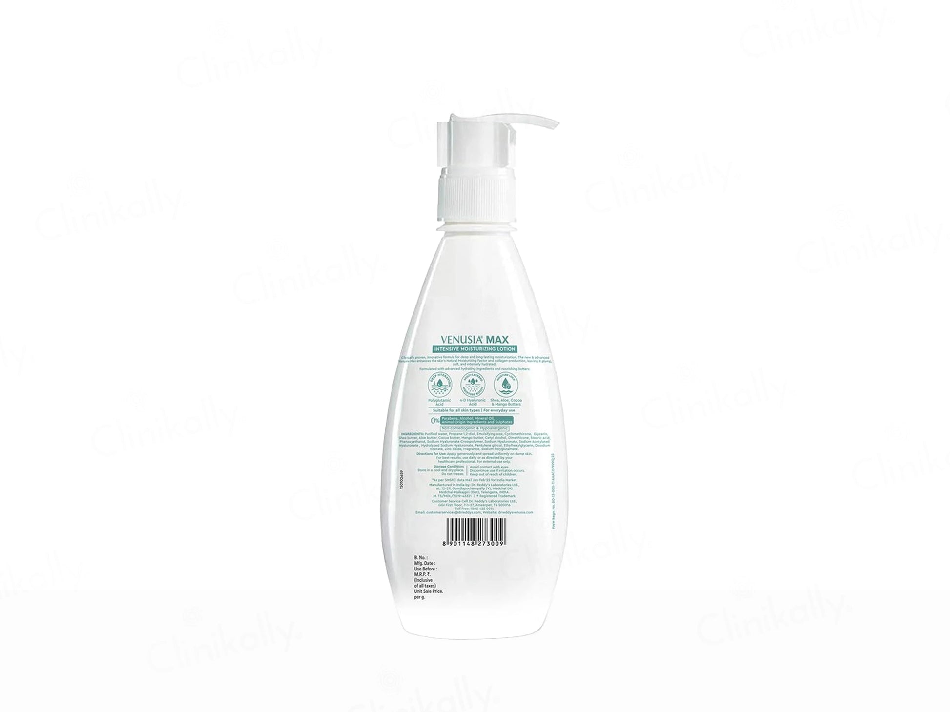 Venusia Max Intensive Moisturizing Lotion