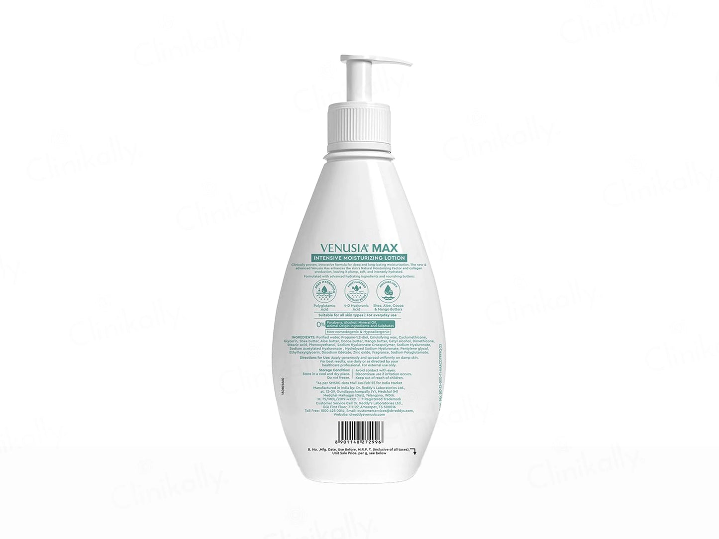Venusia Max Intensive Moisturizing Lotion
