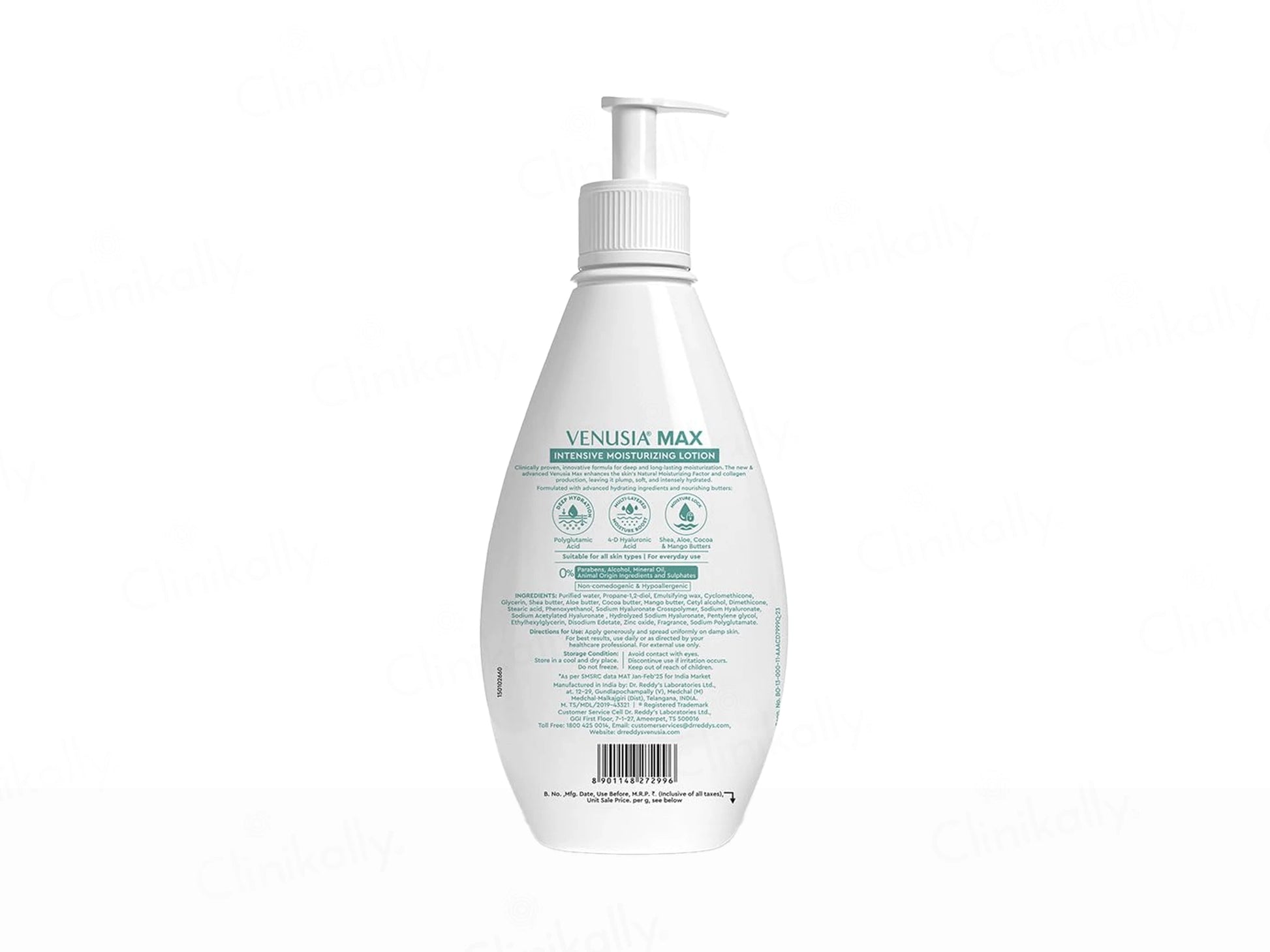 Venusia Max Intensive Moisturizing Lotion
