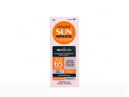 Venusia Sun Mineral Dry Touch Sunscreen Gel SPF 65 PA