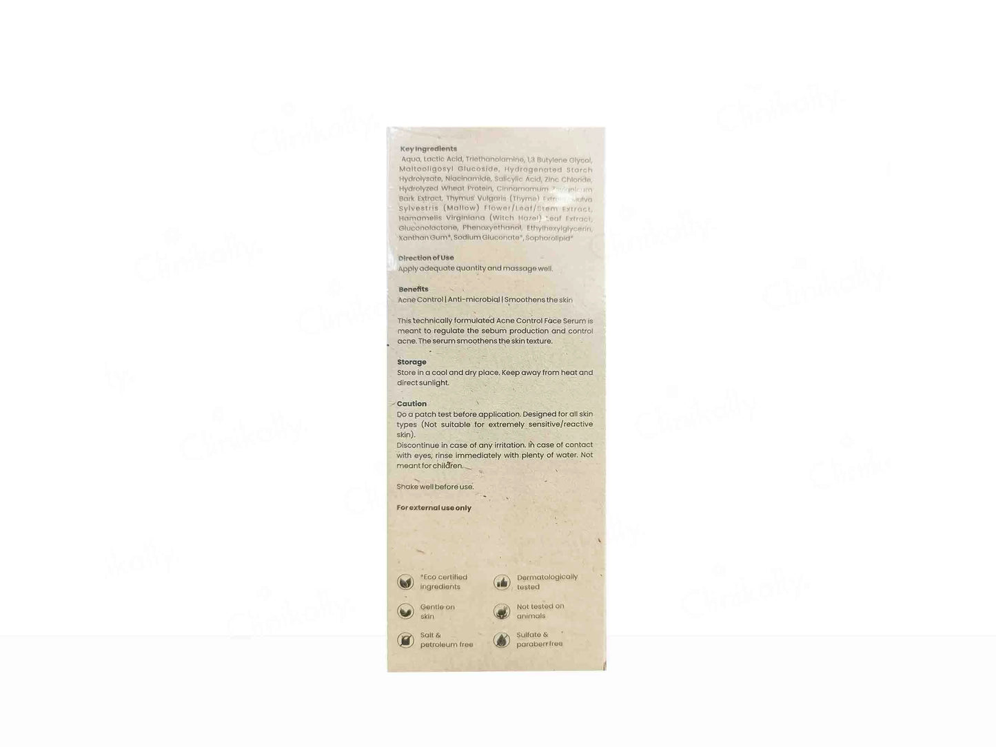 Veraz Acne Control Face Serum