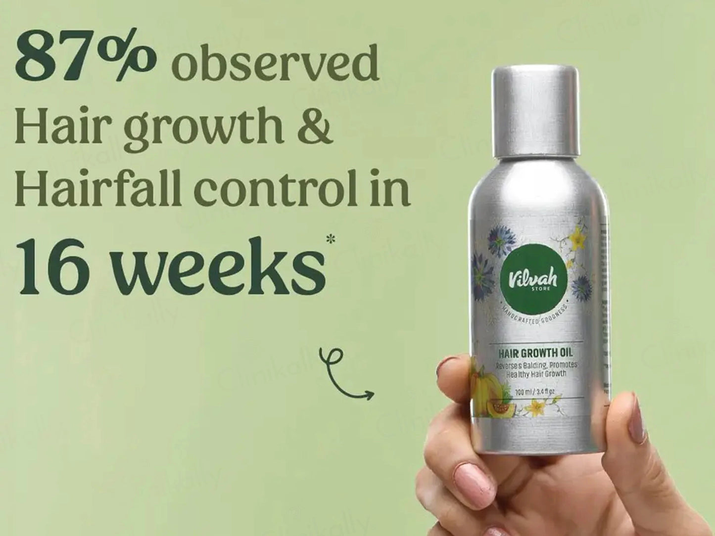 Vilvah Store Hair Growth Oil