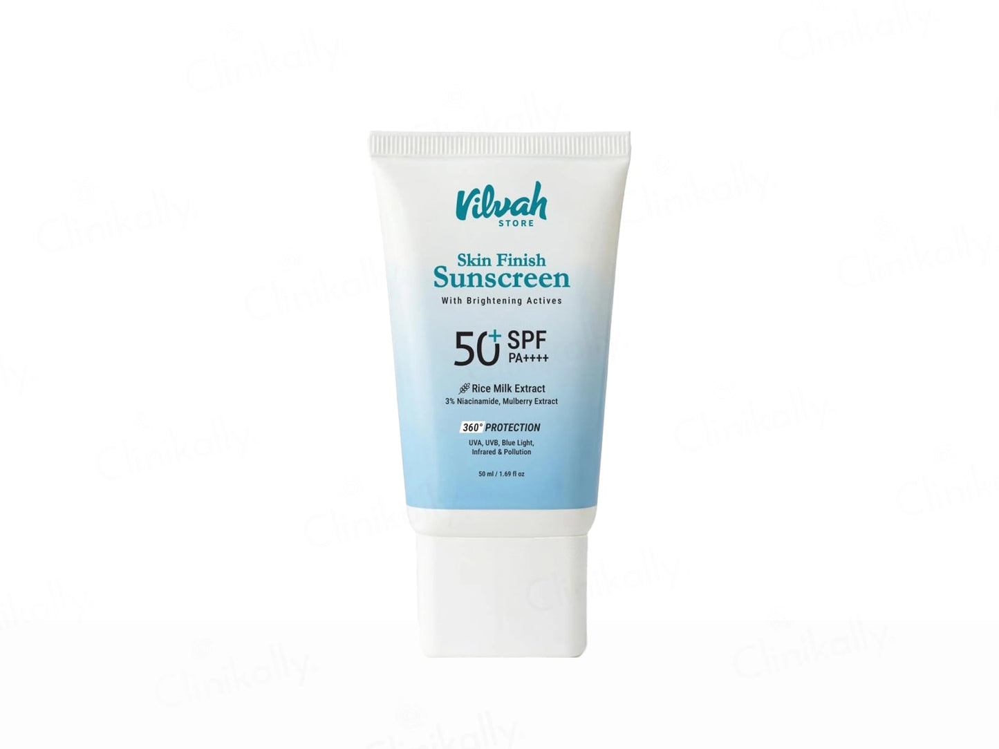 Vilvah Store Skin Finish Brightening Sunscreen SPF 50 PA