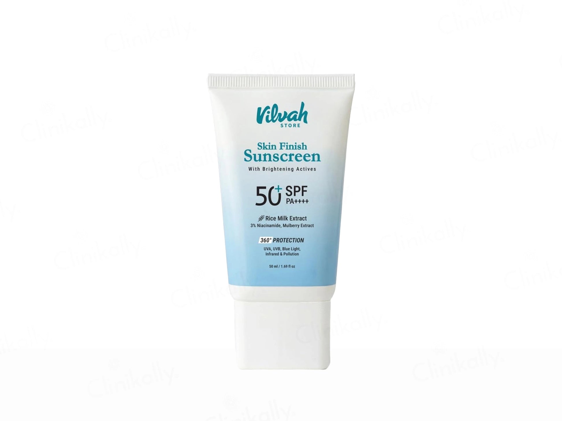 Vilvah Store Skin Finish Brightening Sunscreen SPF 50 PA