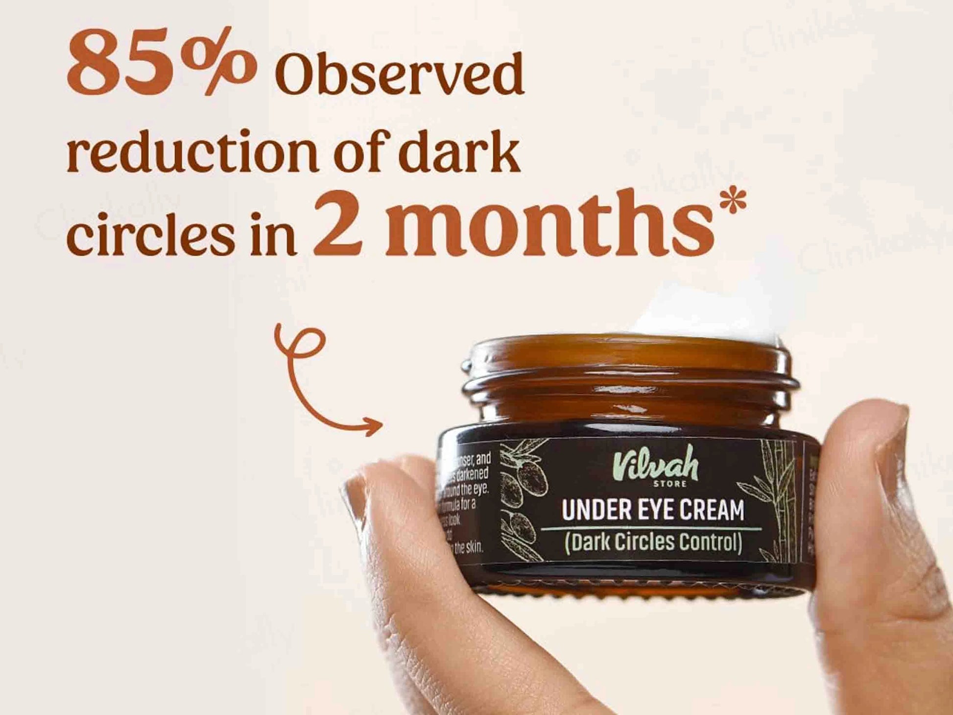 Vilvah Store Under Eye Cream For Dark Circle Control