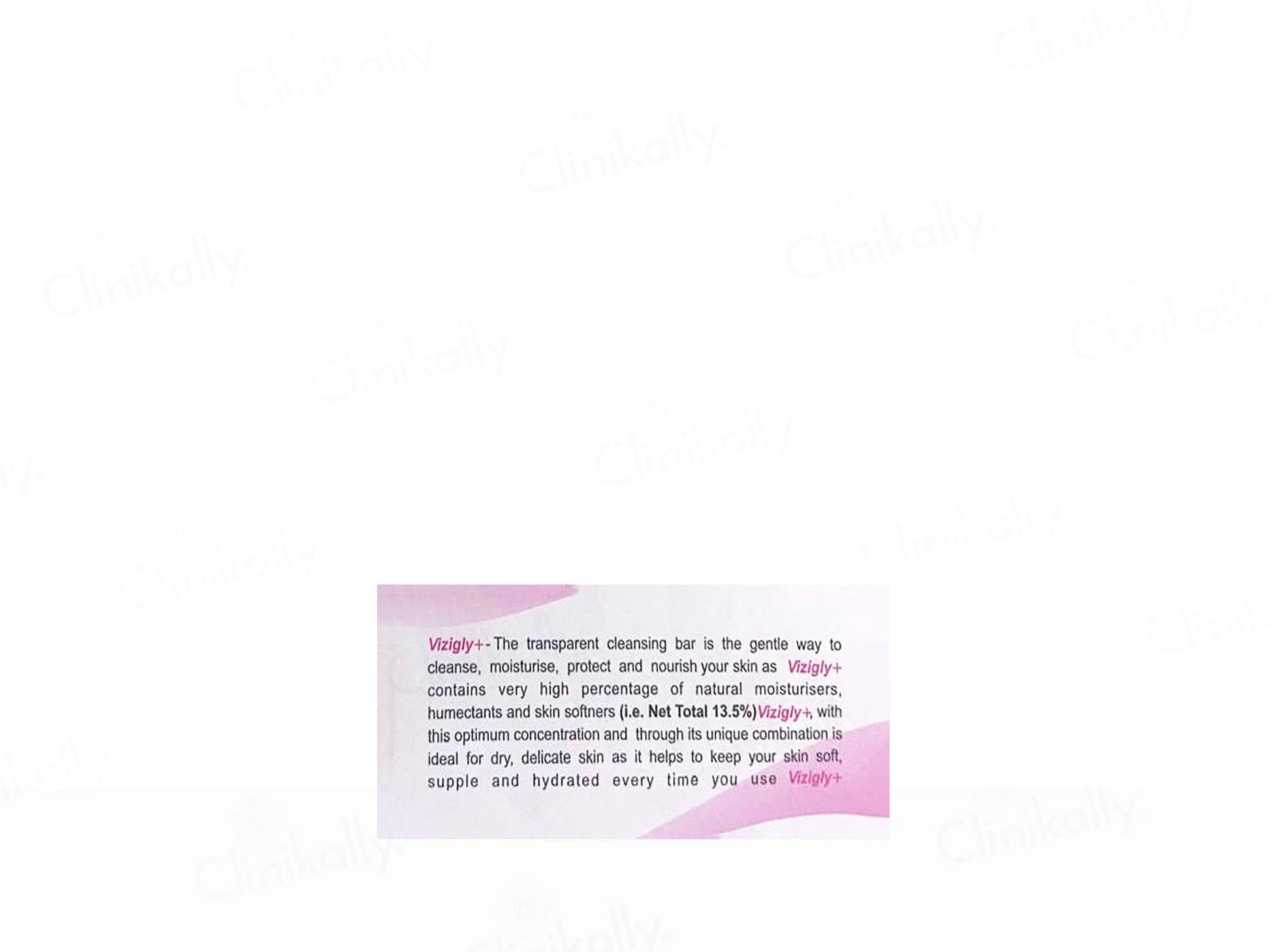 Vizigly Plus Transparent Bathing Bar