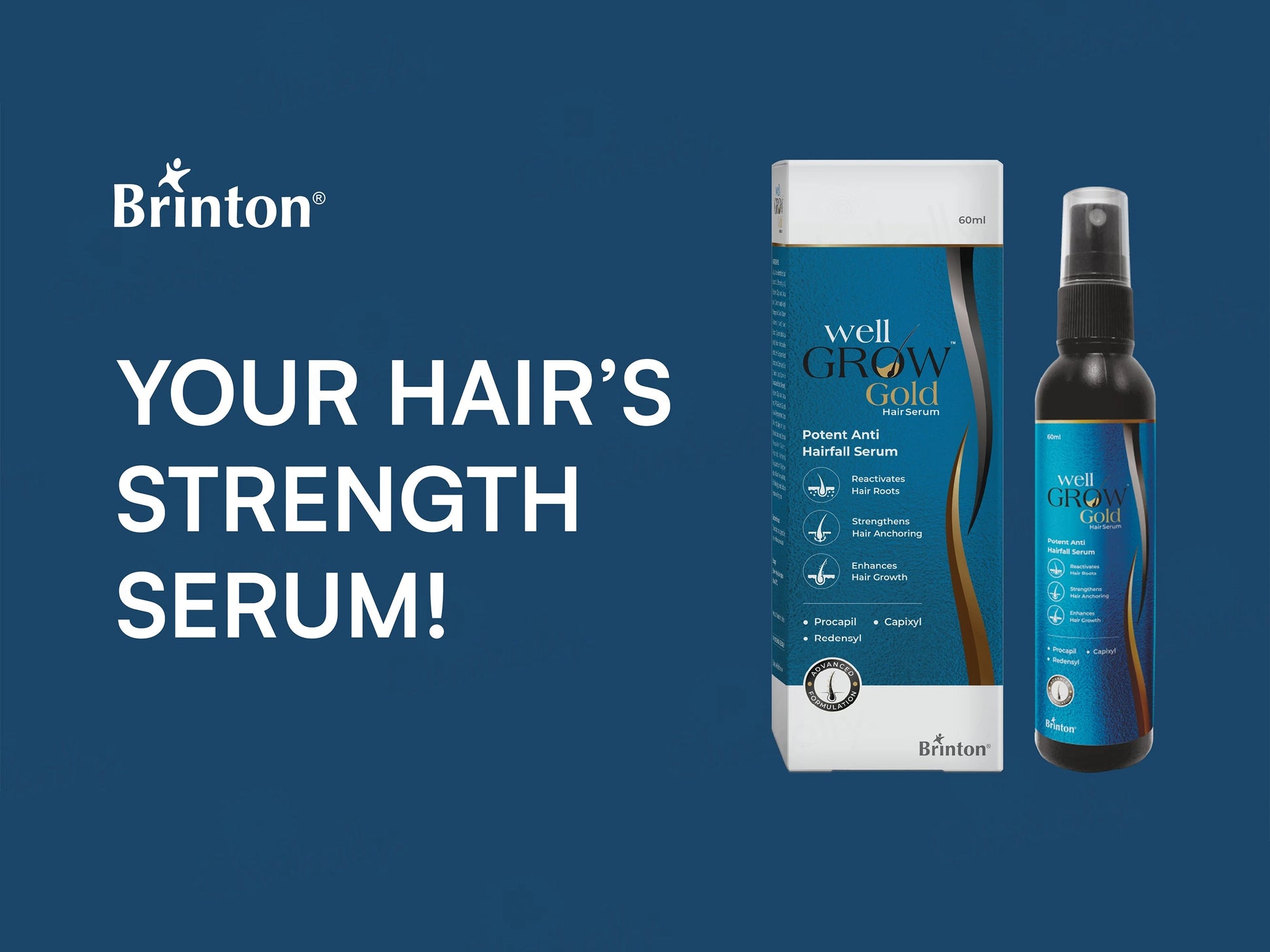 Well Grow Gold Anti-Hairfall Hair Serum