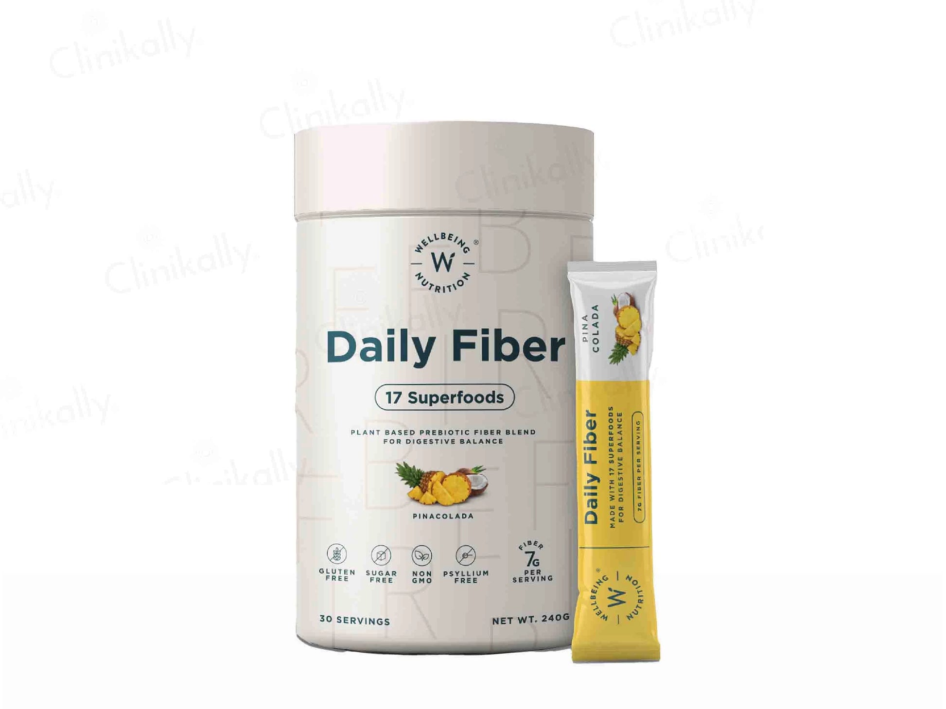 Wellbeing Nutrition Daily Fiber Powder