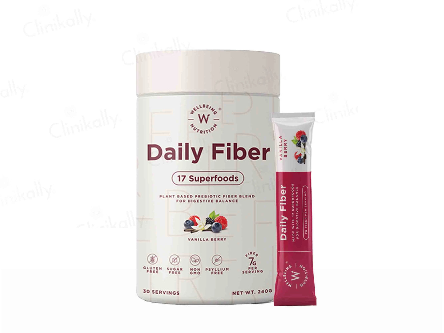 Wellbeing Nutrition Daily Fiber Powder