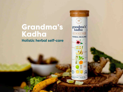 Wellbeing Nutrition Grandma's Kadha Herbal Tablet