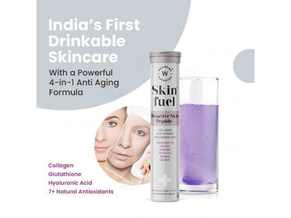 Wellbeing Nutrition Skin Fuel Tablet - Blueberry and  Mint Flavour